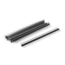 10pcs Right Angle 40-pin 2.54mm Male Header for Breadboard Single Row