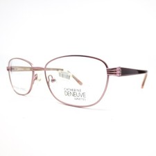 Catherine Deneuve CD0415 074 Eyeglasses Frames Pink Round Full Rim 53-16-135
