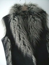 Spanner Sz. M Reversible Faux Fur Vest
