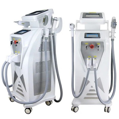 3IN1 OPT SHR IPL Skin Therapy Tattoo Laser Haarentfernungssystem ND YAG Machine