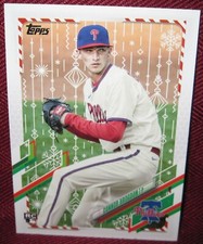 2021 TOPPS HOLIDAY #HW169 CONNOR BROGDON RC