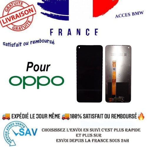 Écran Complet TFT Pour Oppo A94 5G - Noir - Remplacement
