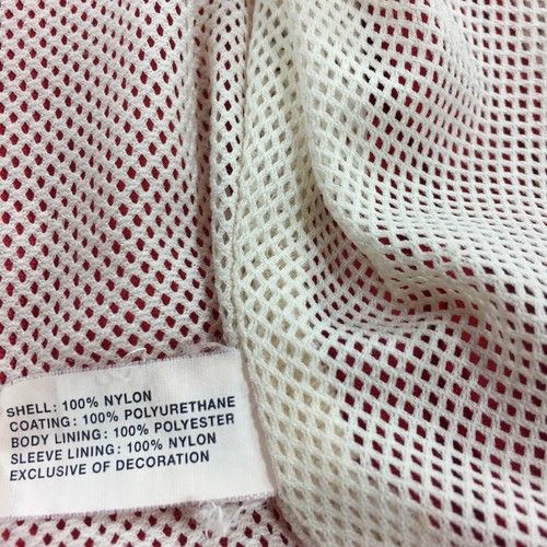 GAP Full Zip Lightweight Windbreaker Jacket Size Small Kids Unisex Red Cream S - Picture 5 of 10