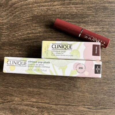 Clinique Black Honey Bundle Limited Edition Lip Oil, CreamyGloss Almost Lipstick