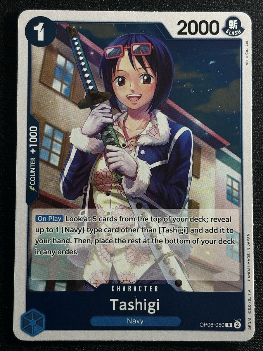 Tashigi OP06-050 - Wings of the Captain - One Piece Card Game OP