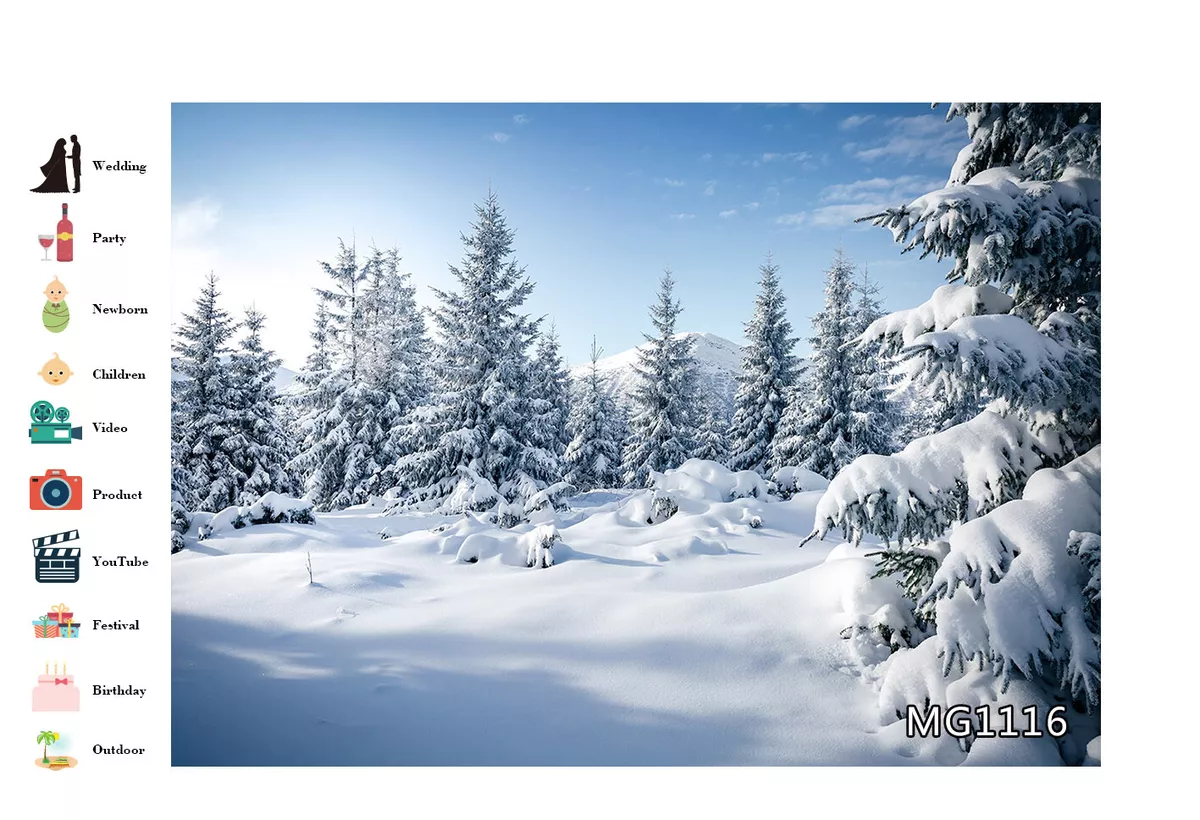 Snowy Mountains Background Pack