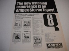 28 Ways To Start Your Discrete QUADRAPHONIC collection 1972 Promo Poster Ad 