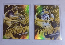 2021 Topps Fire WE HAVE LIFTOFF Gold Minted Lot:  WHL-7 Bregman & WHL-11 Alonso