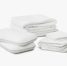 Serenity Sleep Bedding Bundle By Resident, Full Size, Anti-Microbial Technology