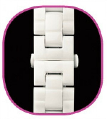 Hello Kitty 35th Luxury White Ceramic Diamond Jewlry Watch from