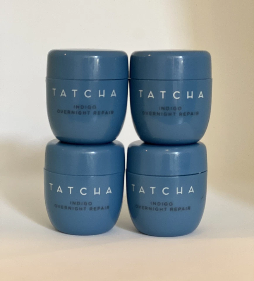 4x TATCHA Indigo Overnight Repair Serum in a Cream 10 ml / 0.34 fl oz - Image 1 of 1
