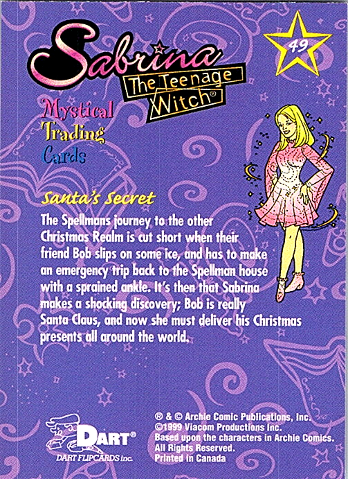 1999 Dart Sabrina The Teenage Witch - Pick Choose Your Cards - Picture 25 of 35
