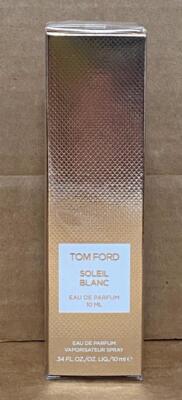 TOM FORD SOLEIL BLANC EAU DE PARFUM SPRAY 0.34 OZ/ 10 ML- BRAND NEW SEALED.