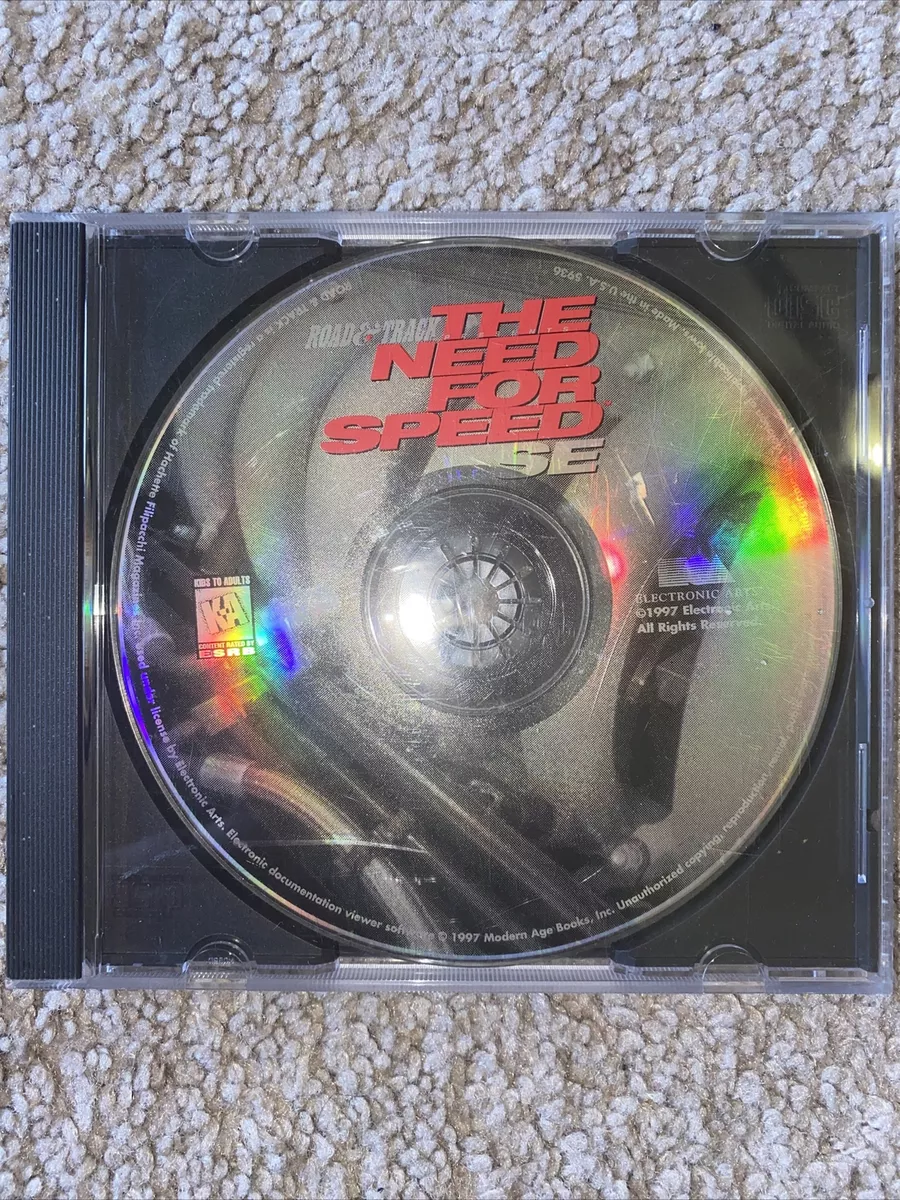 Vintage Computer Game The Need For Speed SE Second Edition PC CD-Rom Disk  Only