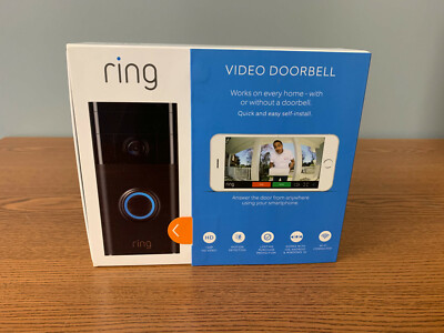 Ring Wi-Fi Enabled Video Doorbell Venetian Bronze