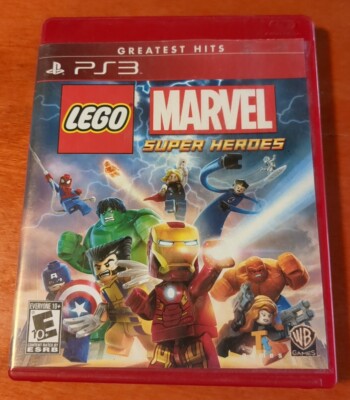 LEGO Marvel Super Heroes Sony PlayStation 3 PS3 Tt Games Traveller's Tales WB