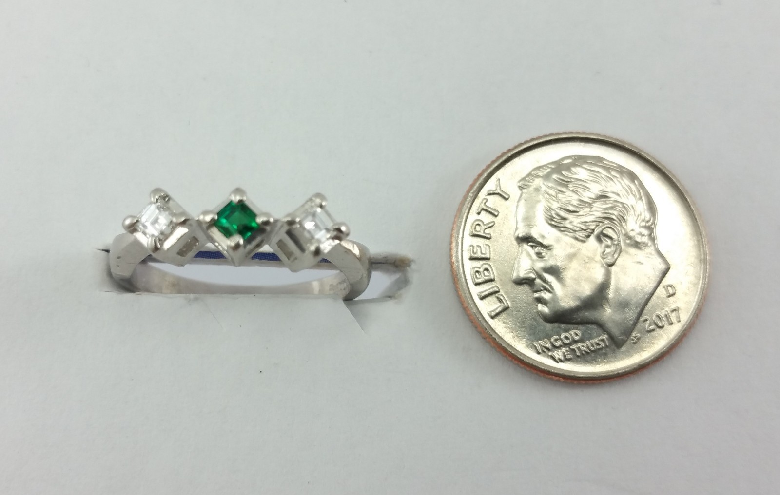 Exquisite Solid Platinum 900PL Designer Ladies Ri… - image 11