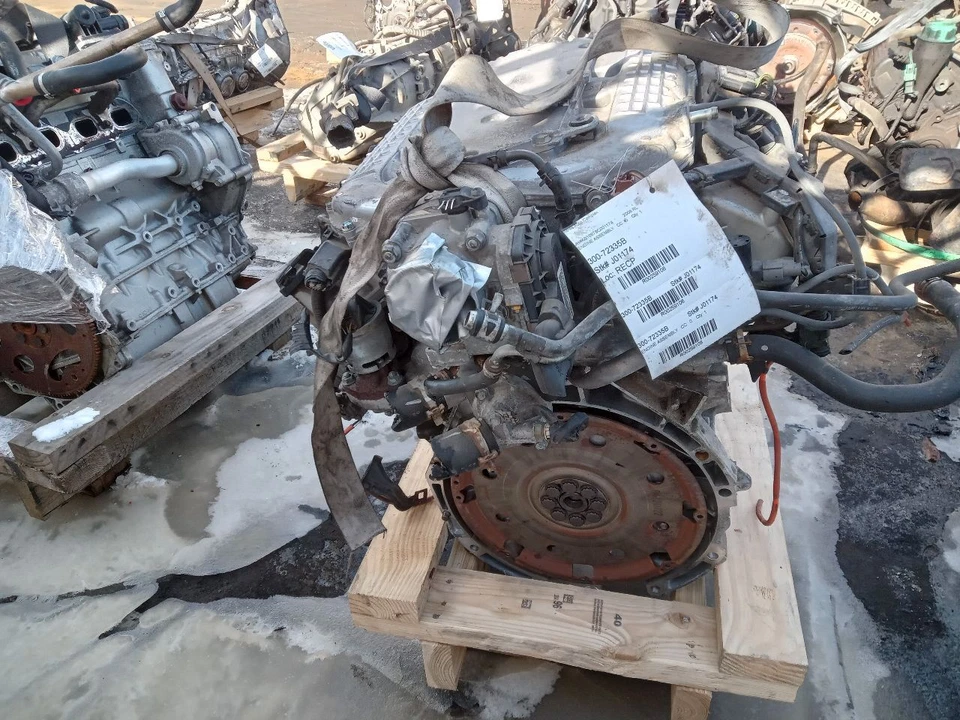 Used Engine Complete Assembly fits: 2008 Acura Rl 3.5L VIN 1 6th digit from engi - Image 4 of 4