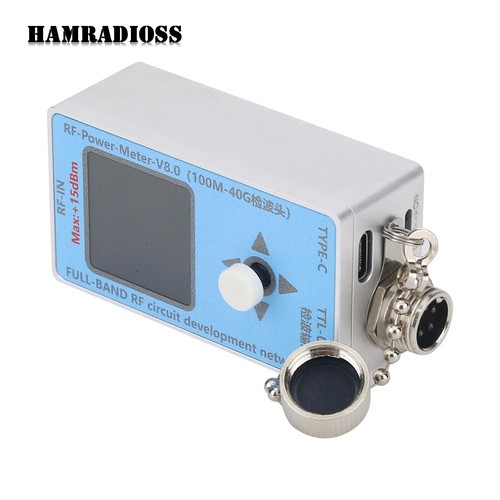 V8.0 40GHz Banda Ultra Ancha Microondas RF Medidor de Potencia Pantalla TFT con Cable - Imagen 2 de 6