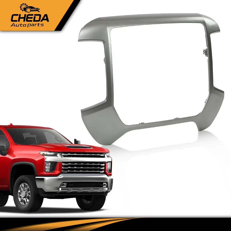 Dash Center Radio Control Bezel Panel Fit For 2014-20 Silverado Sierra 23136581 - Image 3 of 4