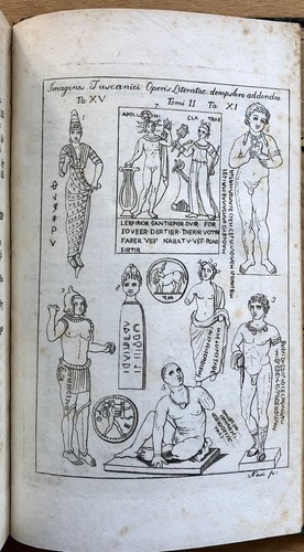 3 volumes 1824 LANZI : Saggio di lingua etrusca e di altre antiche d'Italia... - Picture 8 of 8