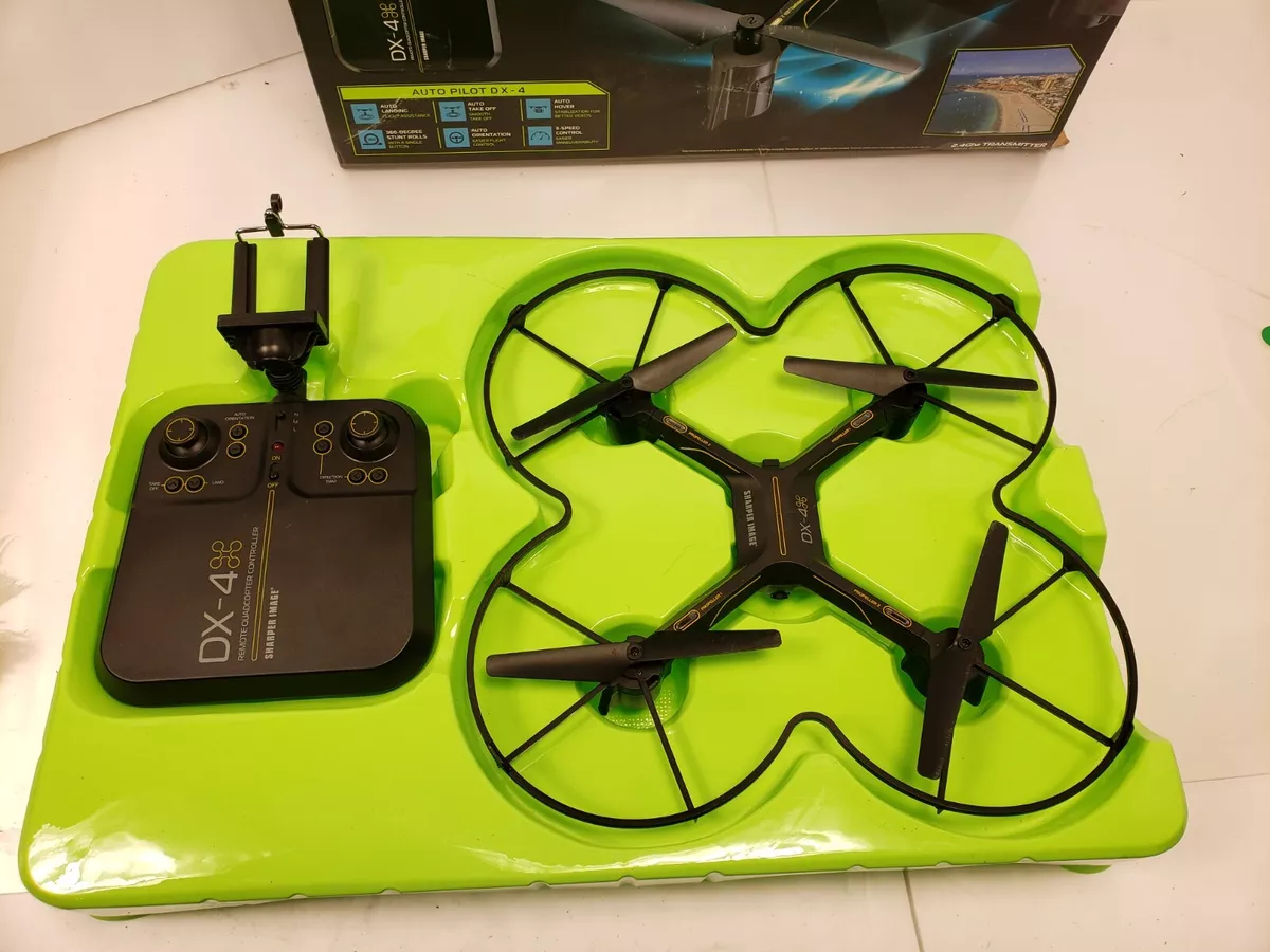 Sharper Image DX 4 HD Video Streaming Drone With Box Propellers And ChargeR