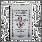 1911 Hungarian Specialities Cookery  Vintage Cook Book 90 Pages