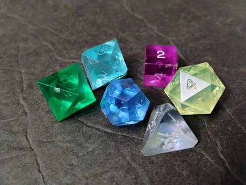 Gamescience Dice Set - Rainbow
