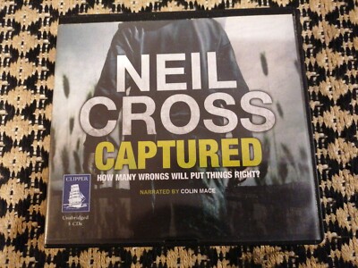 CAPTURED by Neil Cross (Audio CD) 5 Disc Set VGC 