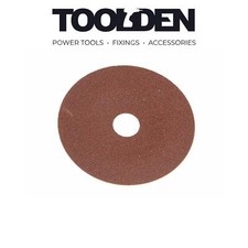 Image of Faithfull FAIAD17880 Fibre Backed Sanding Discs 178 x 22mm 80G (Pack 25)