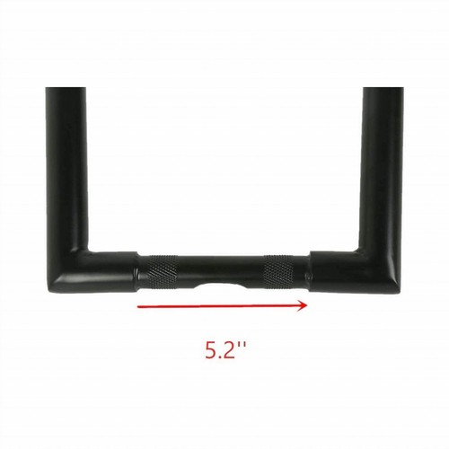 1-1/4" 16" Rise Fat Ape Hanger Bars for Harley-Davidson XL 883 N Iron 16-16 - Picture 6 of 7