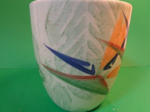 Bird Of Paradise Coffee Mug, Botanica (Used/EUC) - 第 6/12 張圖片