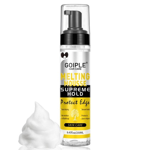 8.45 FL OZ Lace Melting and Holding Mousse Glue-Less Hair Adhesive for Wigs E...