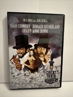 The Great Train Robbery (DVD) KL Studio Classics Sean Connery Donald Sutherland
