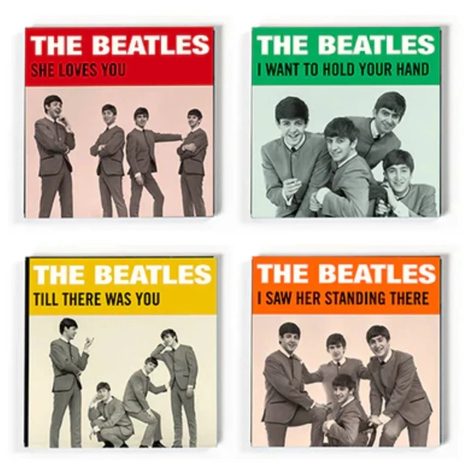 The Beatles x Crosley 3 Bluetooth Turntable Player Carrying Case Rsd 23  - Image 2 of 4