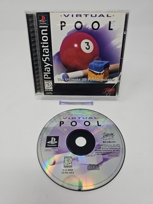 Virtual Pool Sony Playstation 1 Game PS1 Complete