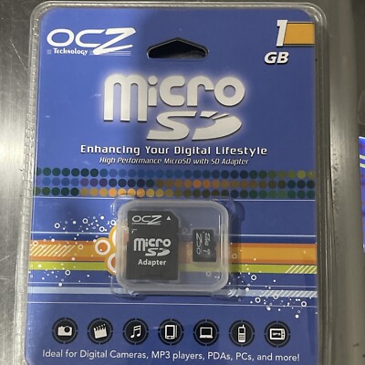 OCZ 1 GB MicroSD Card - (OCZMSD2A-1G)