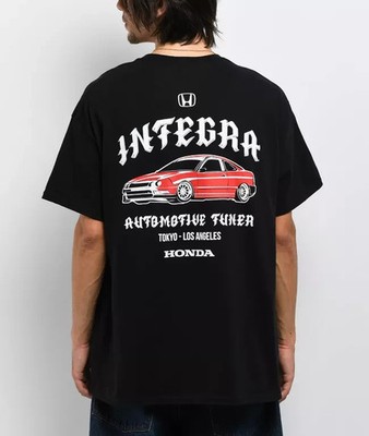 Honda Integra Life Black T-Shirt