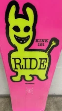 Brand New 2026 Ride Kink By Jed Anderson 151cm Snowboard $500 Twin Extra Camber