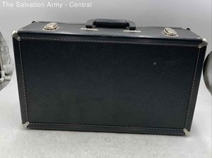 Giardinelli Gold Brass Musical Instrument Collectible Alto Trumpet In Hard Case