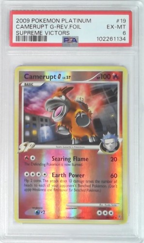 Camerupt G graded PSA 6 for sale on eBay