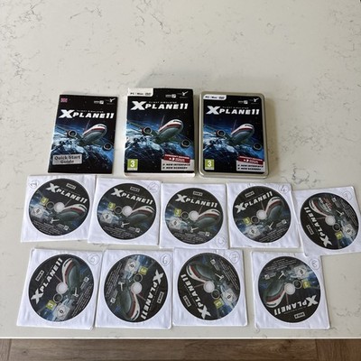 X-PLANE 11 Stück DVD Rom XPLANE Flugsimulator Sim Steelbook & Papphülle