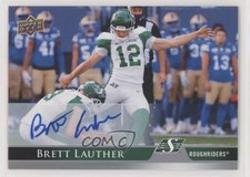 2021 Upper Deck CFL Auto Brett Lauther #53 Auto 1sa6