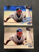 2 CARD LOT 1998 FLEER Ultra BASE & GOLD  Andruw Jones #49 NM