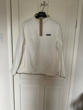 Landsend Cream Lightweight Fleece Large