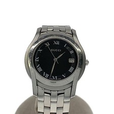 GUCCI 5500M Case Size 4.1  3.4cm Wrist Size 16cm Used Watch 373210