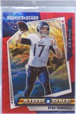 2021 Rookies & Stars Ryan Tannehill #AB-10 Titans Airborne Red Wave