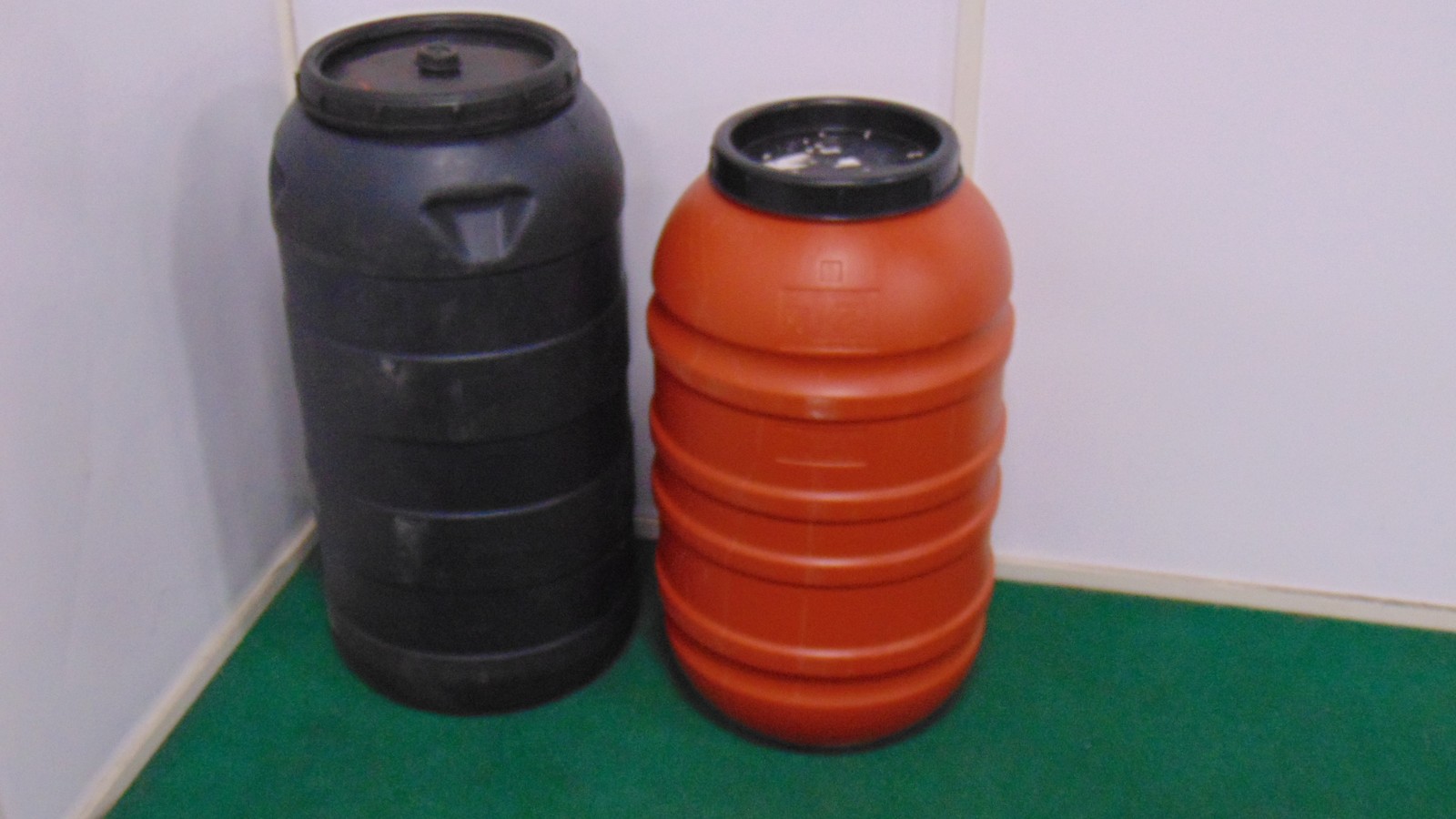 58 Gallon Olive Barrels w/ Lids - Food Grade, Storage, Drum, Containers 