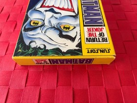 BATMAN RETURN OF THE JOKER  !!!!! NINTENDO NES - AVEC BOITE D'ORIGINE - NOTICE