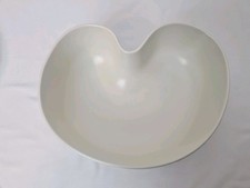 Vintage Ikea Ömsesidig Servierschale weiß Steingut